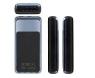 RIVACASE Powerbank VA1075 20000 mAh 45W czarny - 1503811 - zdjęcie 3